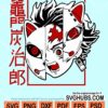 Demon slayer kimetsu no yaiba mask Svg