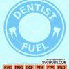 Dentist fuel cold cup ring svg