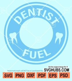 Dentist fuel cold cup ring svg