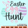 Easter egg hunt svg