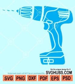 Electric Hand Drill Svg