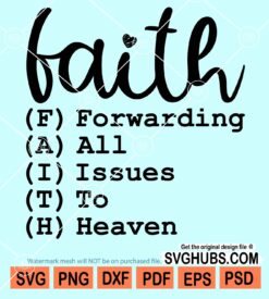 Faith svg files