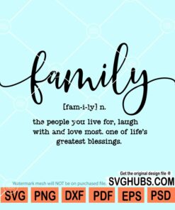 Family definition svg