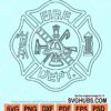 Fireman maltese cross svg