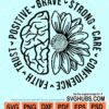 Flower Mental Health Matters svg