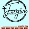 Forgive Ephesians 4-32 svg