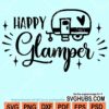 Happy glamper svg