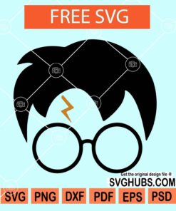 Harry Potter Head SVG free