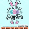 I'm a little eggstra svg