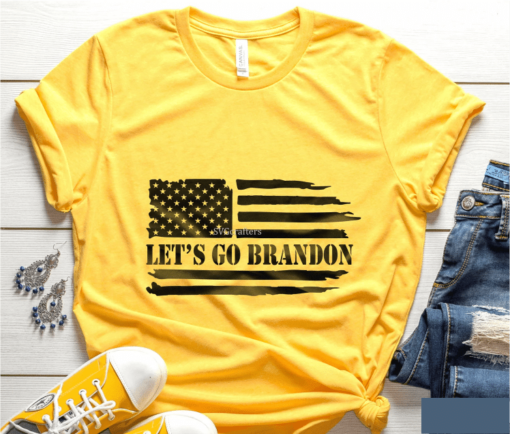 Let’s go Brandon flag svg, Let’s go Brandon svg, let's go Brandon png, eps,dxf - Image 2