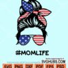 Merica mom life svg