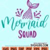 Mermaid squad svg