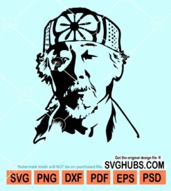 Mr. Miyagi karate kid svg