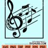Music notes svg