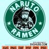 Naruto Ramen Starbucks logo svg