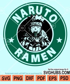 Naruto Ramen Starbucks logo svg