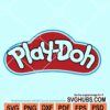 Play doh SVG file