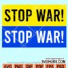 Stop war Ukraine svg