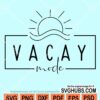 Vacay mode svg