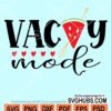 Vacay mode watermelons svg