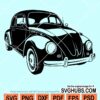 Volkswagen beetle classic car svg