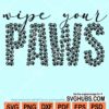 Wipe your paws svg