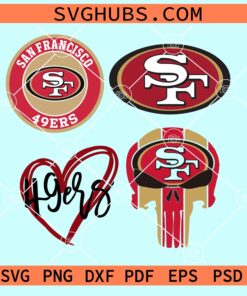 49ers svg bundle