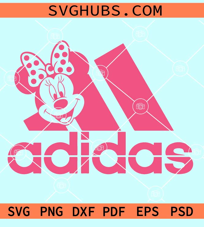 Adidas Minnie Adidas Minnie Logo Svg, Brand Logo Adidas Logo