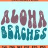 Aloha beaches SVG