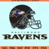 Baltimore ravens helmet svg