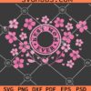 Best mom ever floral Starbucks cup wrap svg