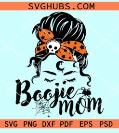 Boojie mom svg