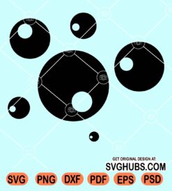 Bubbles clipart svg