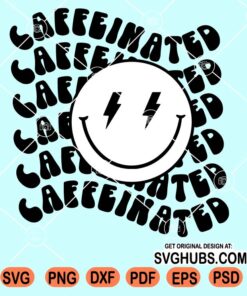 Caffeinated smiley svg