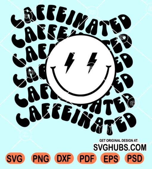 Caffeinated smiley svg