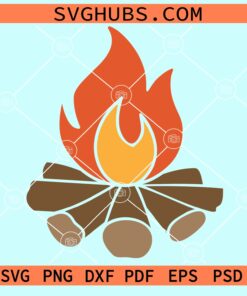 Campfire clipart svg