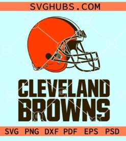 Cleveland browns Helmet svg
