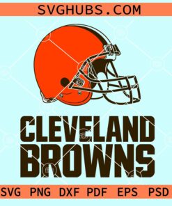 Cleveland browns Helmet svg
