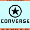 Converse label svg