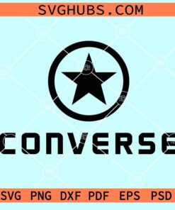 Converse label svg