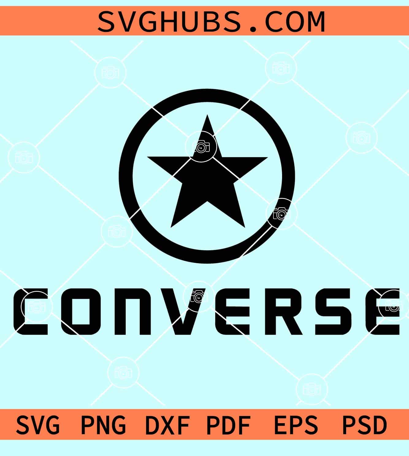 Converse label svg