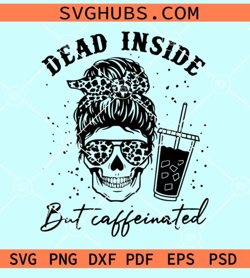 Dead Inside but caffeinated svg