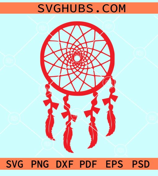 Dreamcatcher Silhouette Svg
