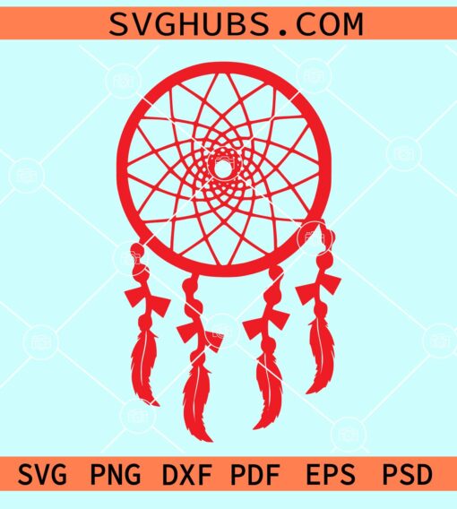 Dreamcatcher Silhouette Svg