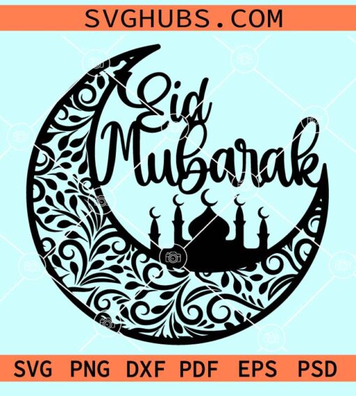 Eid Mubarak svg