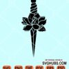 Flower Sword svg file