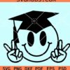 Graduation smiley SVG