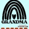 Grandma rainbow svg