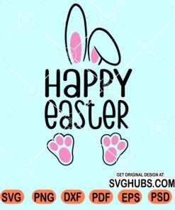 Happy easter svg