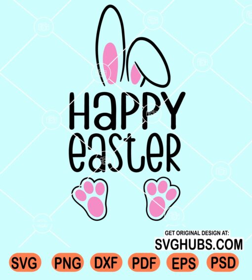 Happy easter svg